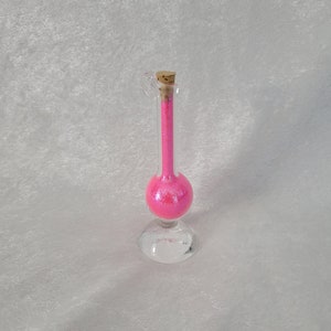 Glass Fairy Dust Glitter Bottle