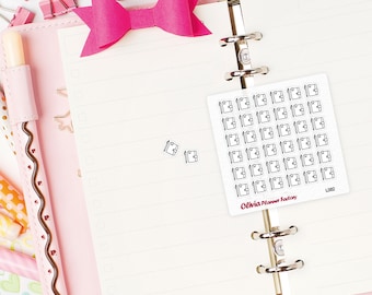 L311 planner sticker, diary sticker, clear sticker, eclp sticker, passion planner, happy planner