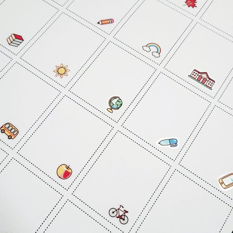 104pcs clear alphabet stickers / letter stickers / abc stickers / clear planner stickers / eclp / journal stickers (t007) image 5