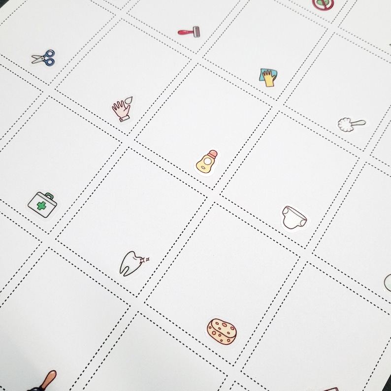 104pcs clear alphabet stickers / letter stickers / abc stickers / clear planner stickers / eclp / journal stickers (t007) image 4