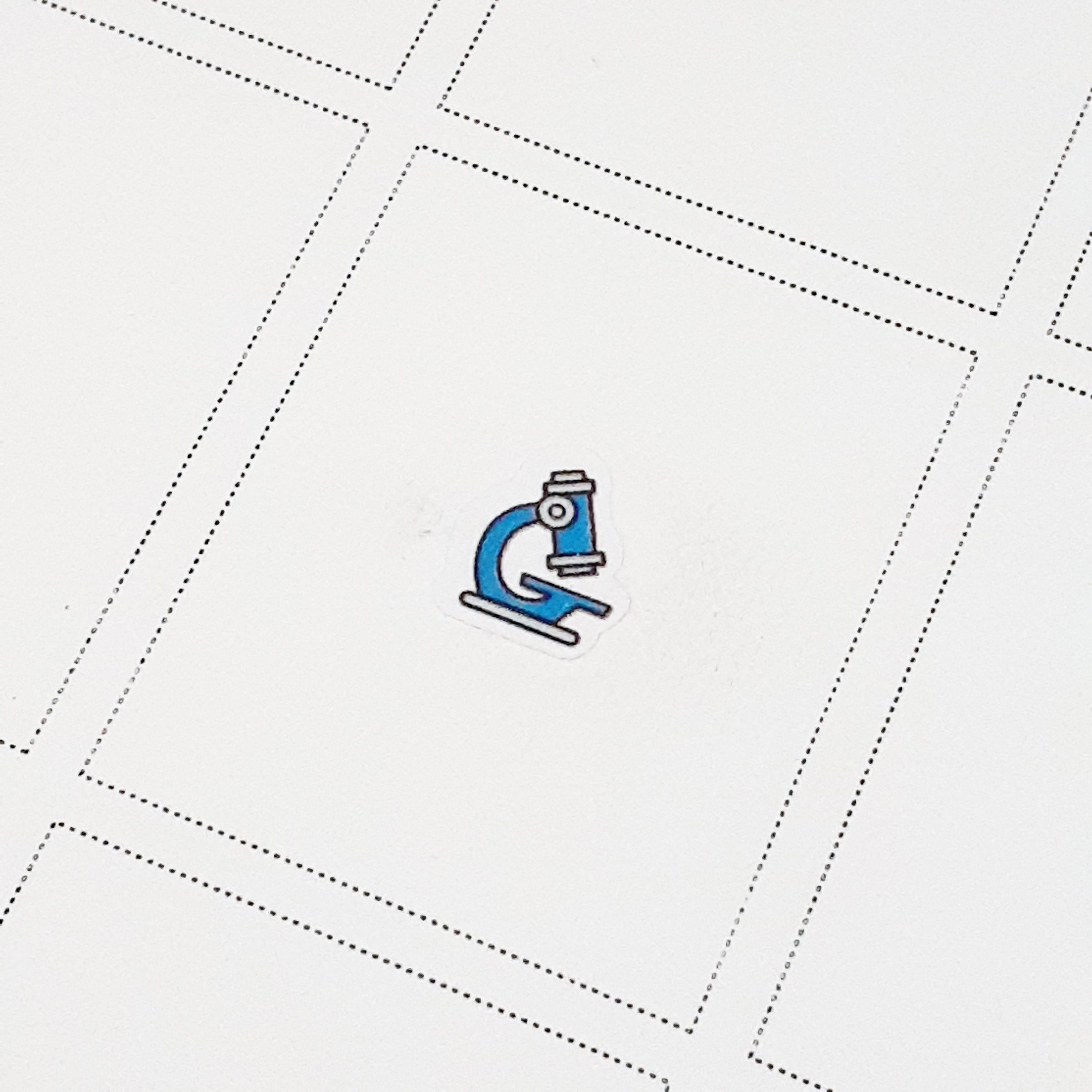 M103 MICROSCOPE Stickers / Science Class Stickers / Daily Life Stickers ...