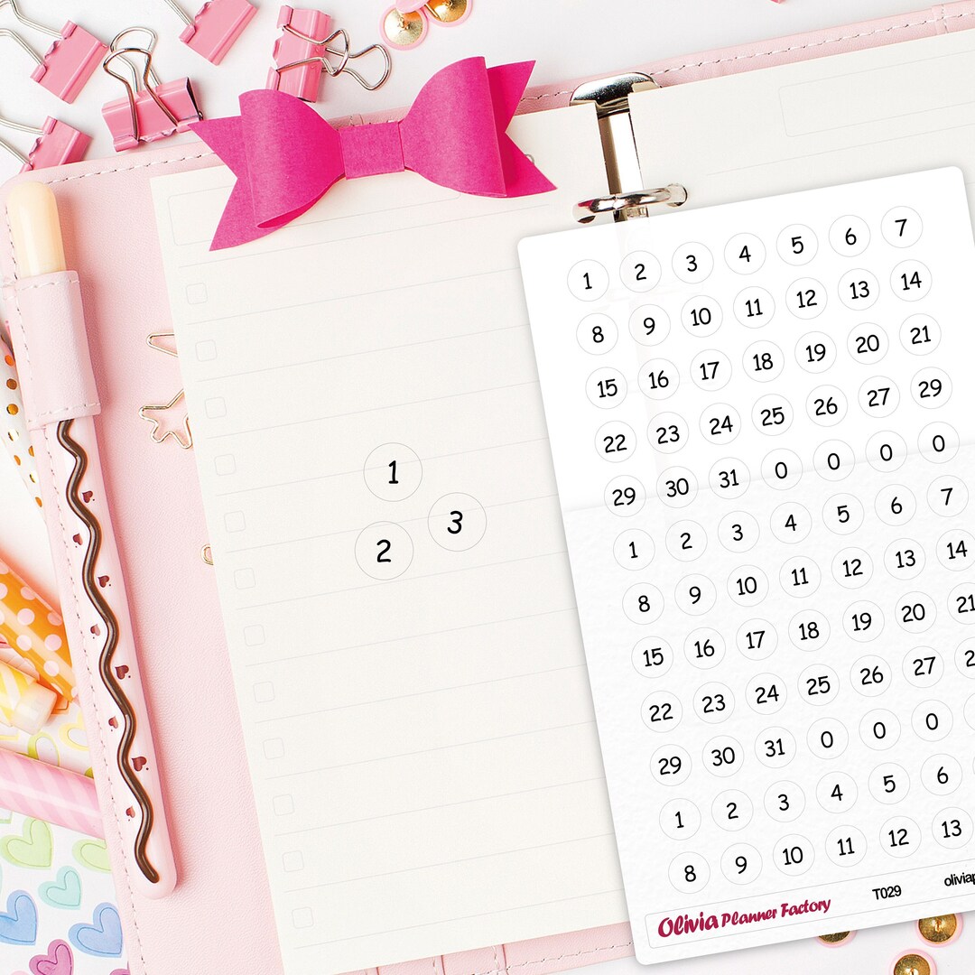 Window Stickers Round Numbers 70 Pcs Round Number Stickers. Month Sticker, Number Label, Round Number ...