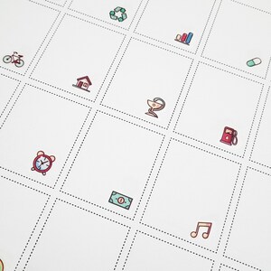 104pcs clear alphabet stickers / letter stickers / abc stickers / clear planner stickers / eclp / journal stickers (t007) image 8