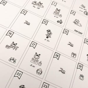Tb028 clear custom text planner sticker, header sticker, eclp, erin condren image 8
