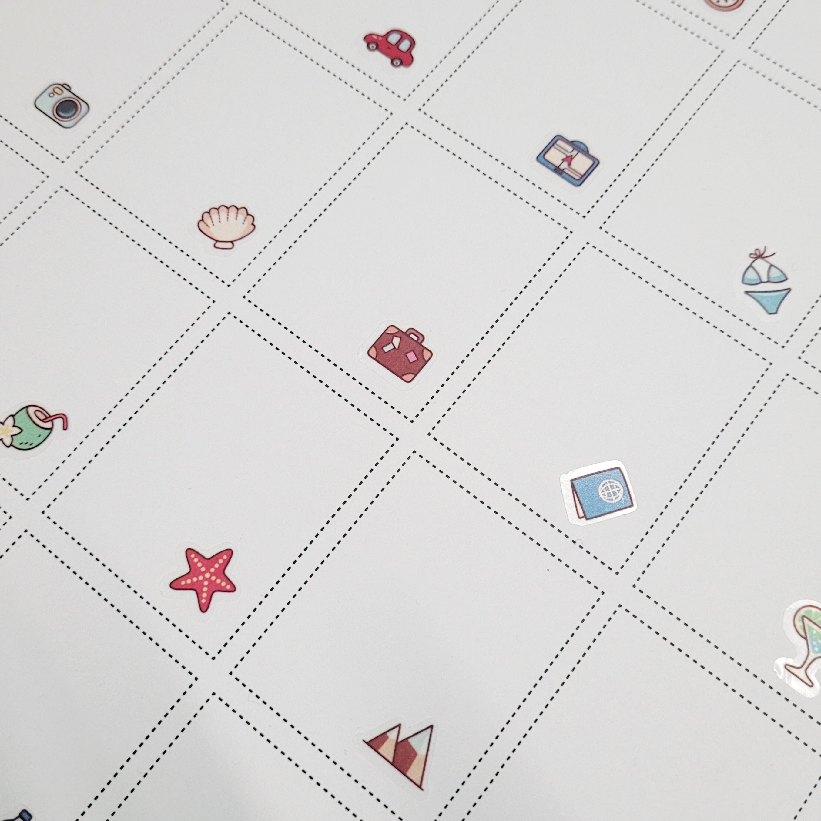 C114 COUNTAIN Stickers / Vacation Stickers / Daily Life Stickers ...