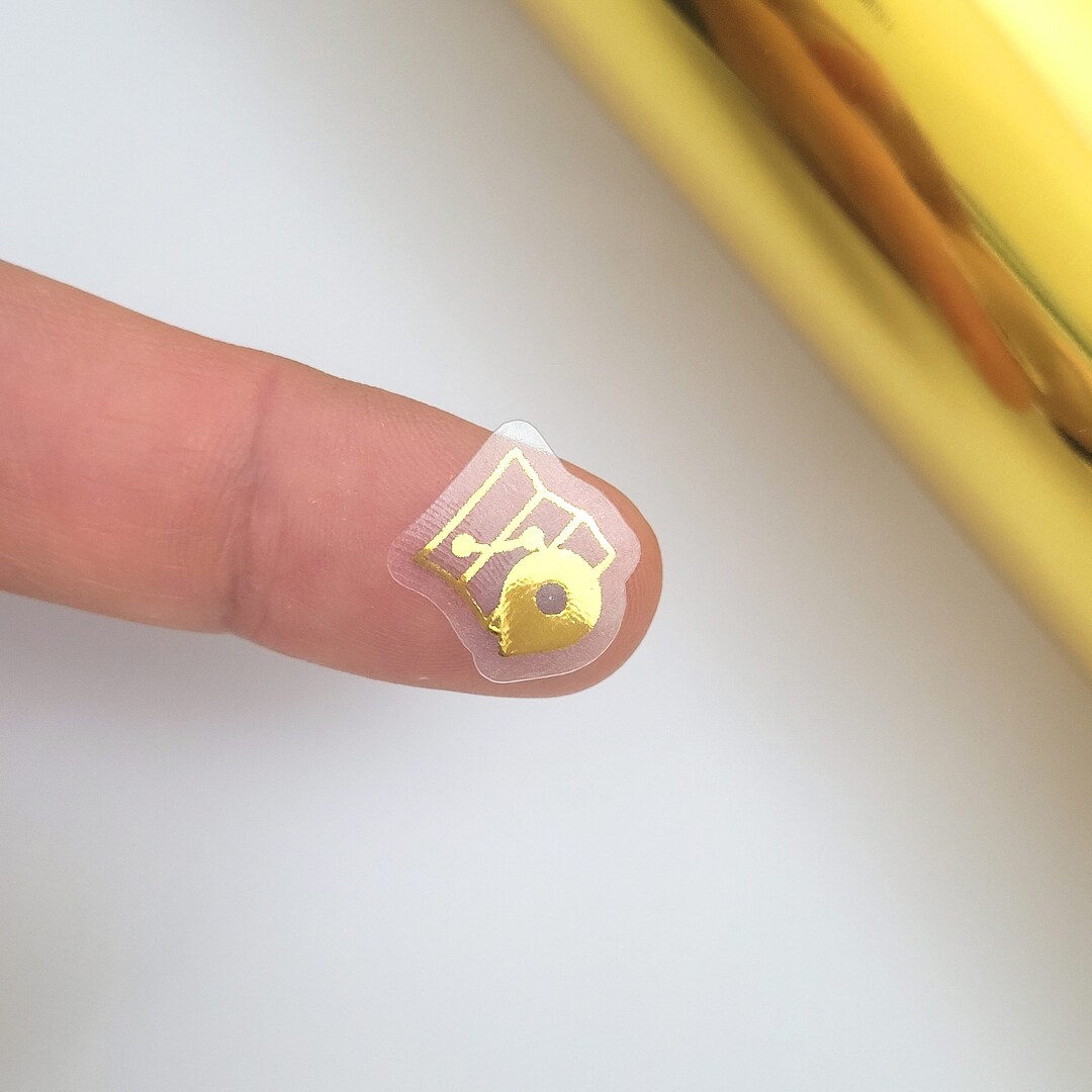 G472 Foil Color Map Stickers, Planner Stickers, Cute Sticker, Gold Foil ...