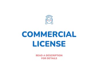 Commercial License Per 1 Icon Pack