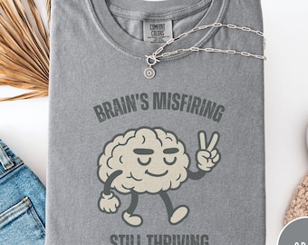 Epilepsy T-shirt Funny Gift for Epileptic Seizures Awareness Month Tee Neurology Neurologist Humor Temporal Lobe Shirt Epilepsy Gifts