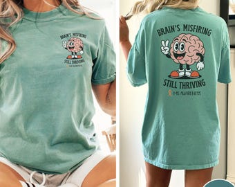 Multiple Sclerosis shirt, Comfort Colors MS shirt, MS awareness, MS walk shirt, Keep S'myelin, Orange ribbon, Funny Multiple Sclerosis Tees