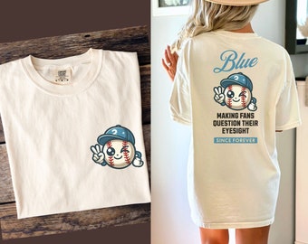 Funny Baseball Shirt, Baseball Comfort Colors, Baseball Shirt for Mom, Baseball Gift, Baseball Fan Tee, Sports Mom tee, Baseball Fan Shirt