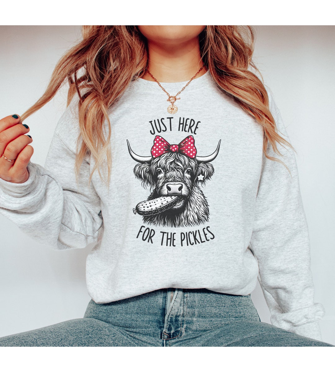 English Bulldog Pickles Sweatshirt