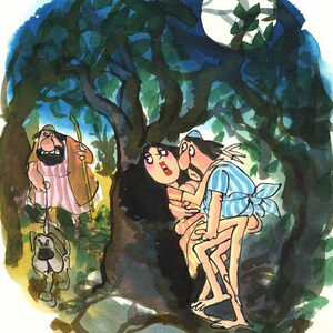 Original Preliminary Cartoon by the late Roy Raymonde for Playboy Magazine image 4