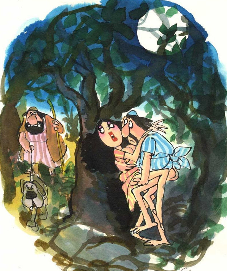 Original Preliminary Cartoon by the late Roy Raymonde for Playboy Magazine image 4