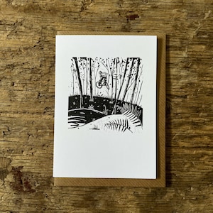 Cartão de ciclismo, cartão de mountain bike, envie, ilustração