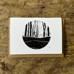 Fahrrad Karte, Mountainbike Karte, Waldwege, Illustration