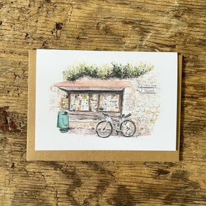 Cartão de felicitações para ciclismo, Audax Cycling, bikepacking, Aventura, Ciclismo de estrada