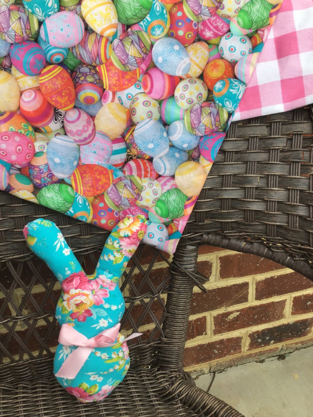 Easter Table Runner Reversible Spring Plaid Table Runnerenglish Farmhouse Table Runner Modern