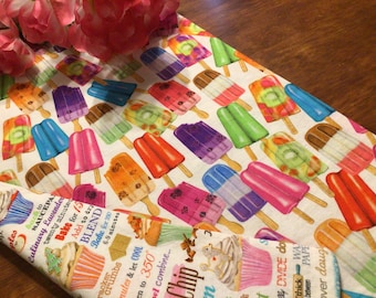 Reversible Popsicle Table Runner: Fun Birthday Party Decor