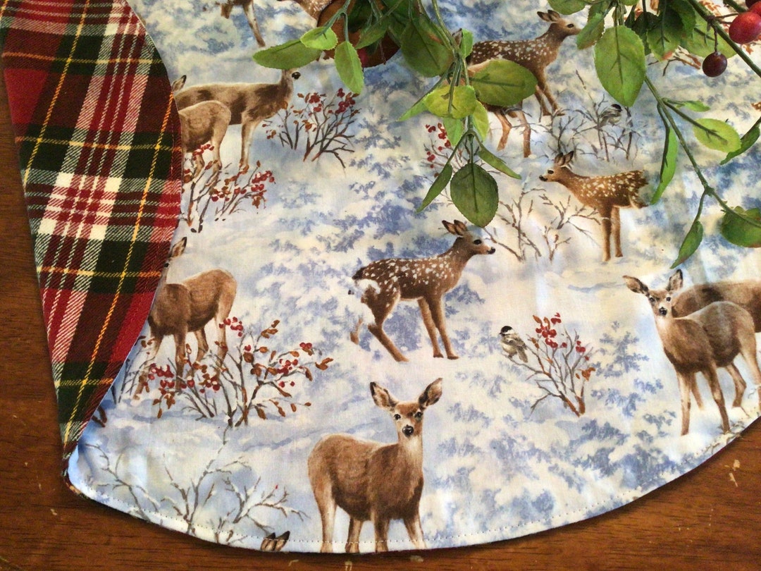 Deer Tree Skirt 