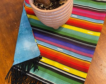 Reversible Southwestern Table Runner: Ranch Western Decor