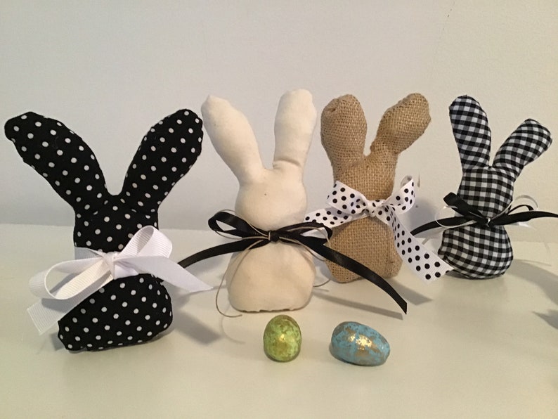 Small Easter Bunny pillow mini Easter Bunny Mini carrot Decor rustic Easter Decor modern easter bunny stuffed Rustic Easter farmhouse table