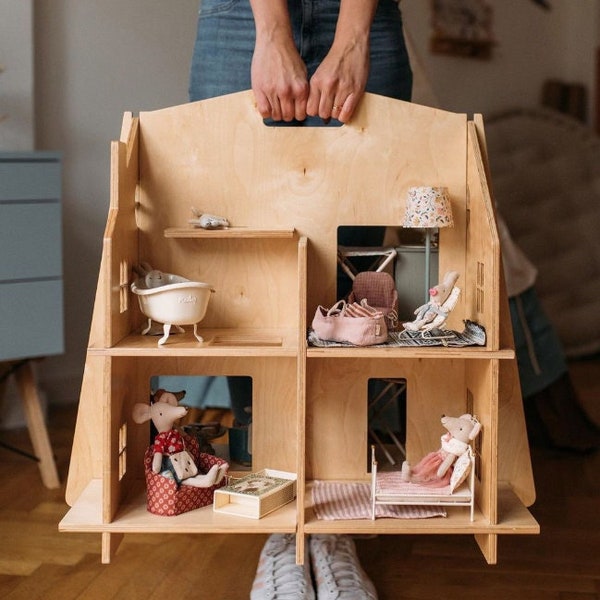 DEKORNIK Safe Plywood Dollhouse