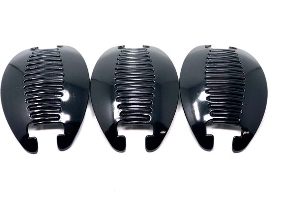 3 Sets Interlocking Banana Combs Hair Clip French Side Comb Etsy