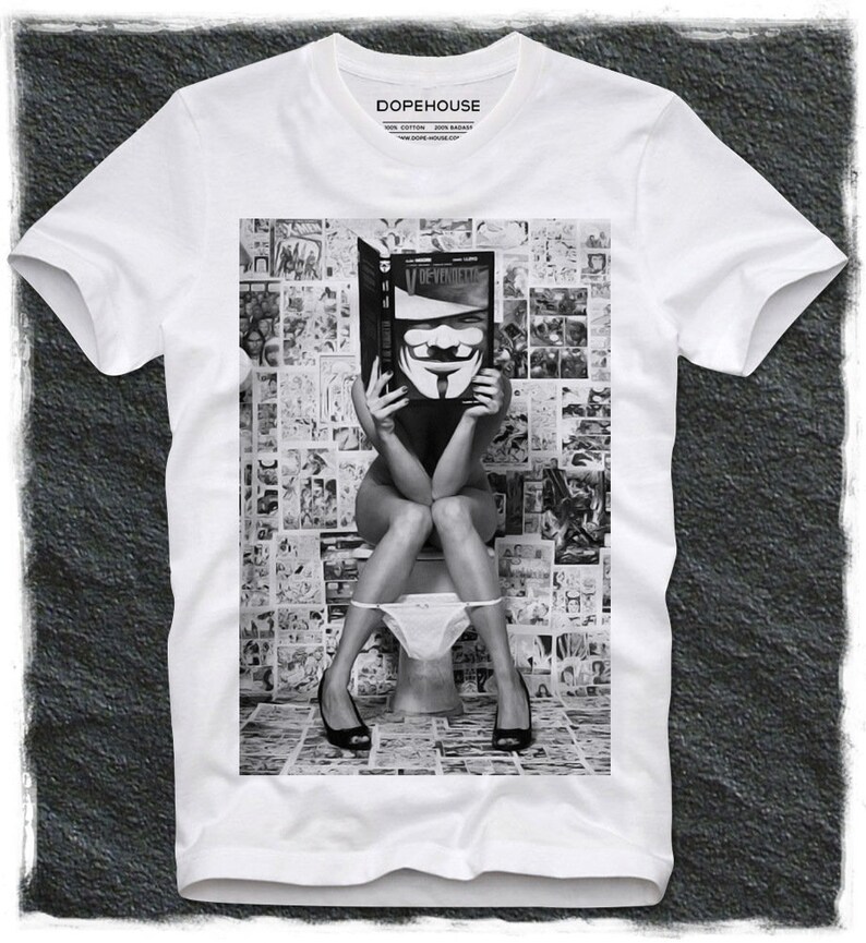 WE ARE LEGION T Shirt Anonymous V For Vendetta hacker Mask Mens Black tee