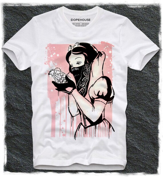 t shirt snow white