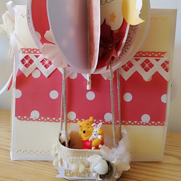 Album scrapbooking de naissance Disney Winnie L'Ourson