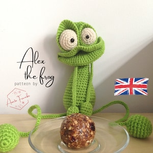 CROCHET PATTERN - Alex The Frog