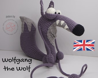 CROCHET PATTERN - Wolfgang The Wolf