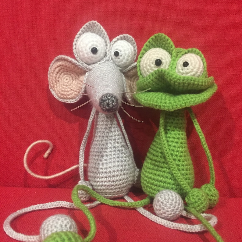 SCHEMAT Żabiszon Szydełko / Amigurumi zdjęcie 4