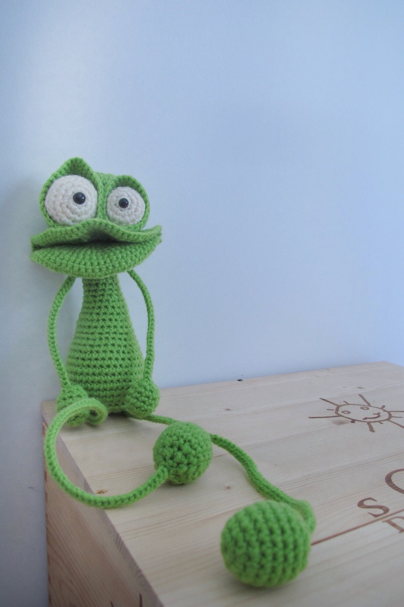 SCHEMAT Żabiszon Szydełko / Amigurumi zdjęcie 6