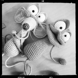 CROCHET PATTERN Miguel The Mouse image 6