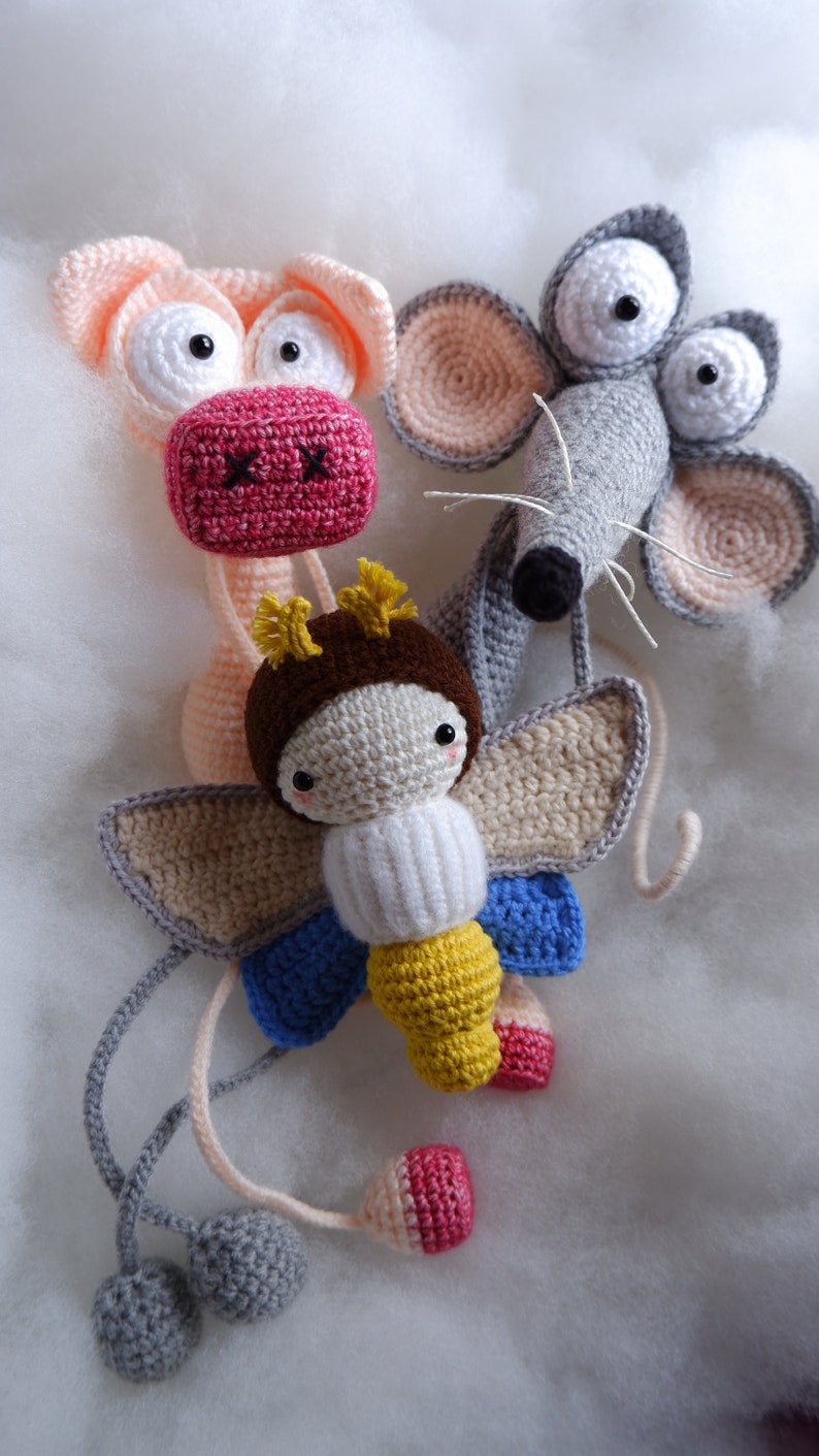 CROCHET PATTERN Miguel The Mouse image 8