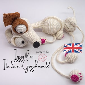 CROCHET PATTERN - Iggy The Italian Greyhound