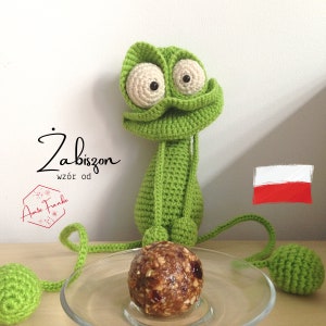 SCHEMAT Żabiszon Szydełko / Amigurumi zdjęcie 1