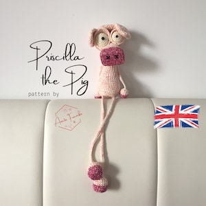 CROCHET PATTERN - Priscilla The Pig