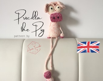 CROCHET PATTERN - Priscilla The Pig