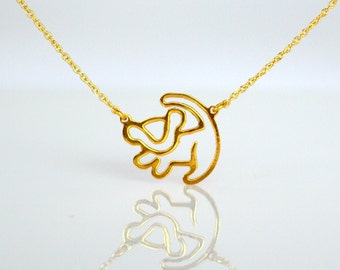 Lion King Necklace Lion Pendant Disney 