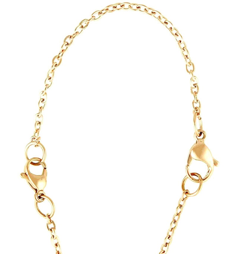 14K Yellow Gold Necklace Extender Solid Gold Extender Chain Etsy