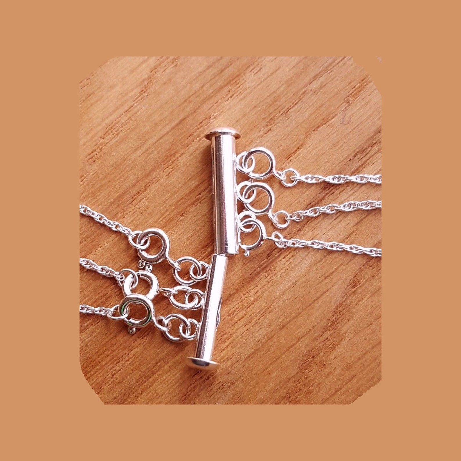 Layered Necklace Detangler, Multi Strand Necklace Detangler Clasp