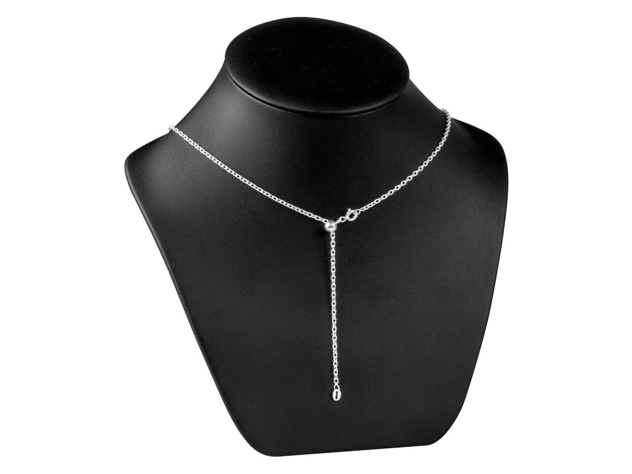 92.5 Sterling Silver Silicon Sliding Ball Clasp With Ring Etsy