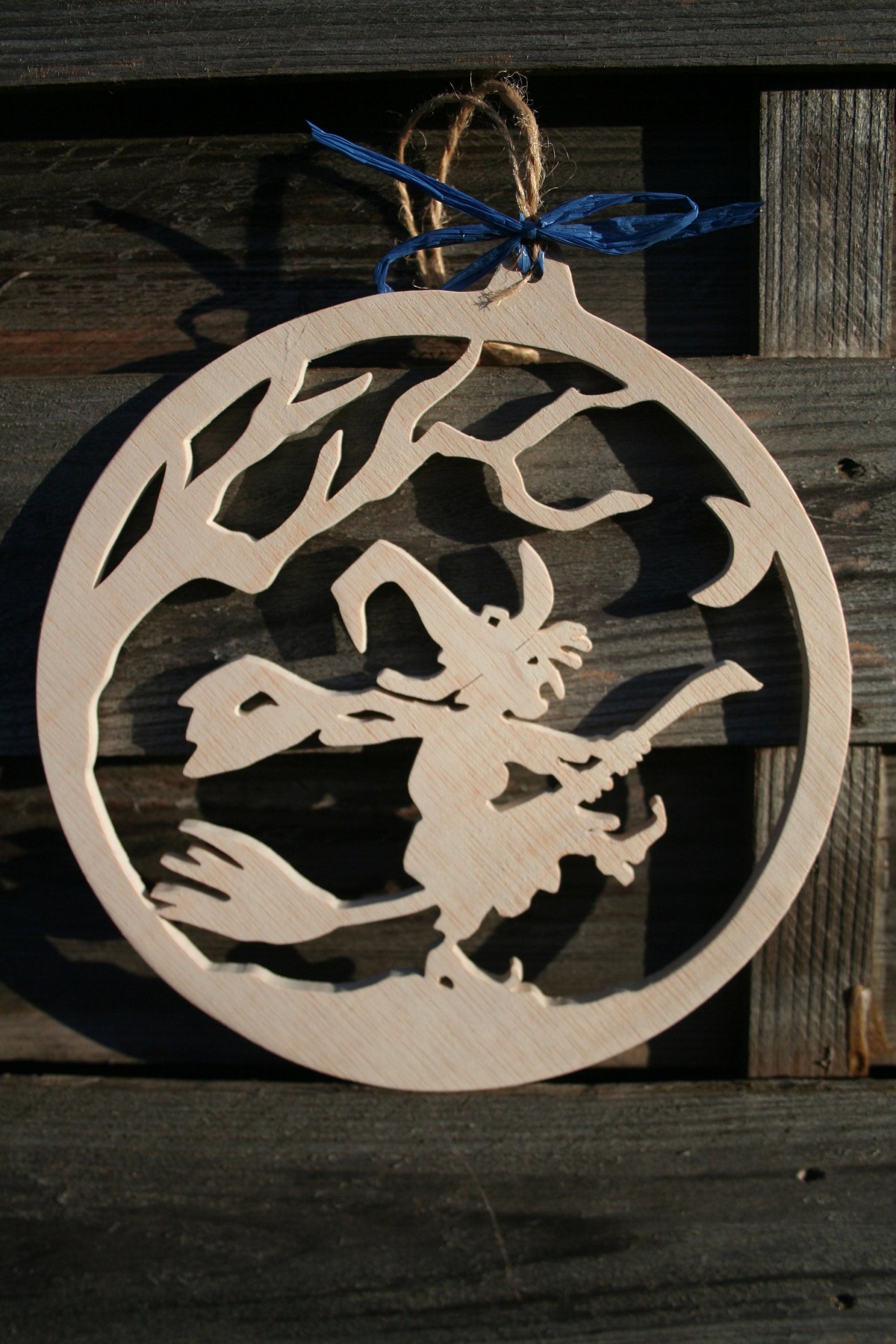 Sorcière Au Décollage Chantournage