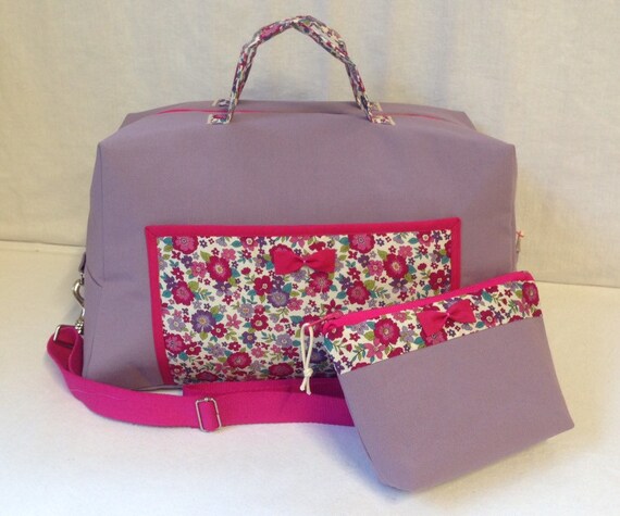 purple changing bag