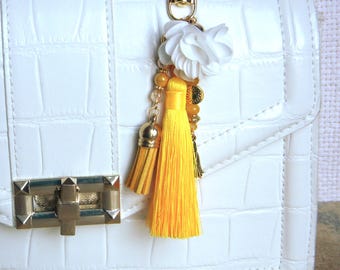 Multicolored bag jewelry I Key ring I Car jewelry I Original gift I Valentine's Day gift I Teacher gift, Mother's Day.