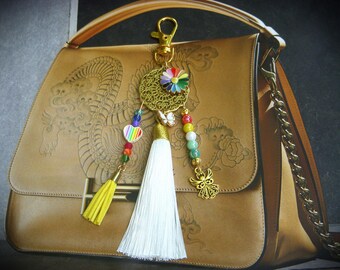 Bag charm I Key ring I Car jewelry I Original bag jewelry I Original women's gift I Mother's Day gift I Teacher gift