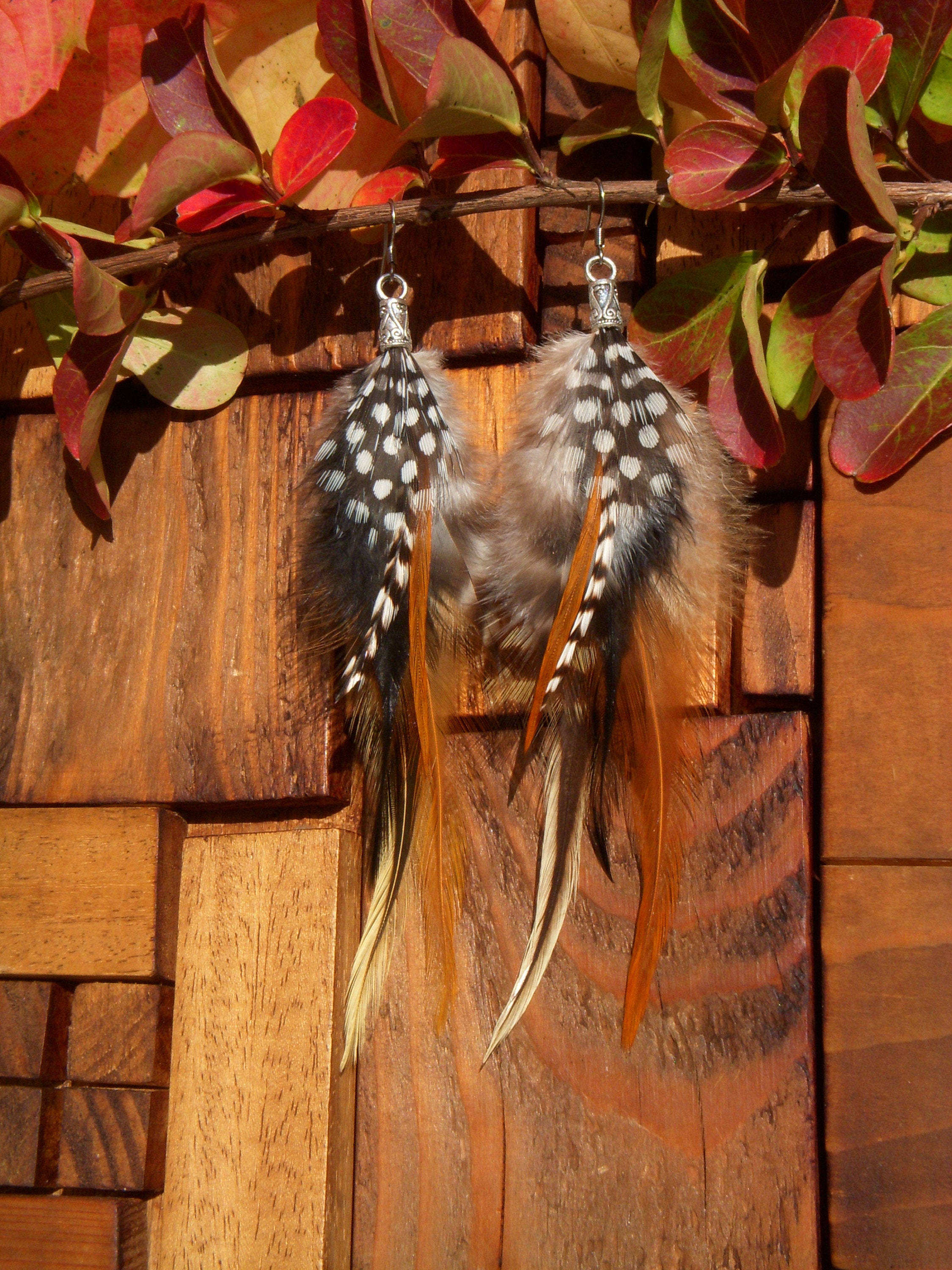 Boho-chic Beaded Statement Earrings - The Rainbow Locker