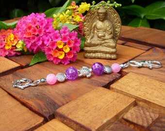 Rosary of Gratitude for children. Gratitude beads, 7 Thanks, Meditation, Yoga. Child spiritual gift. Child Christmas present.